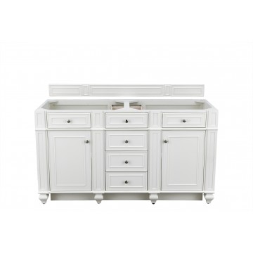 Bristol 60" Bright White Double (Vanity Only Pricing)